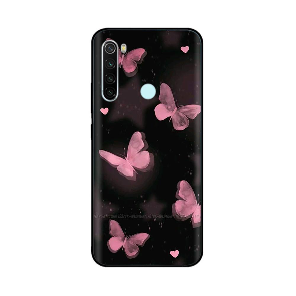 Per Xiaomi Redmi Note 8T Custodia Fantasia Protezione Completa Morbido Silicone Liquido Cover Cartone Animato per Redmi Note 8T Note8T Guscio Fundas