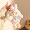 Princess Cartoon Rabbit Plush Keychain Cute Girls' Gift Bag Charm