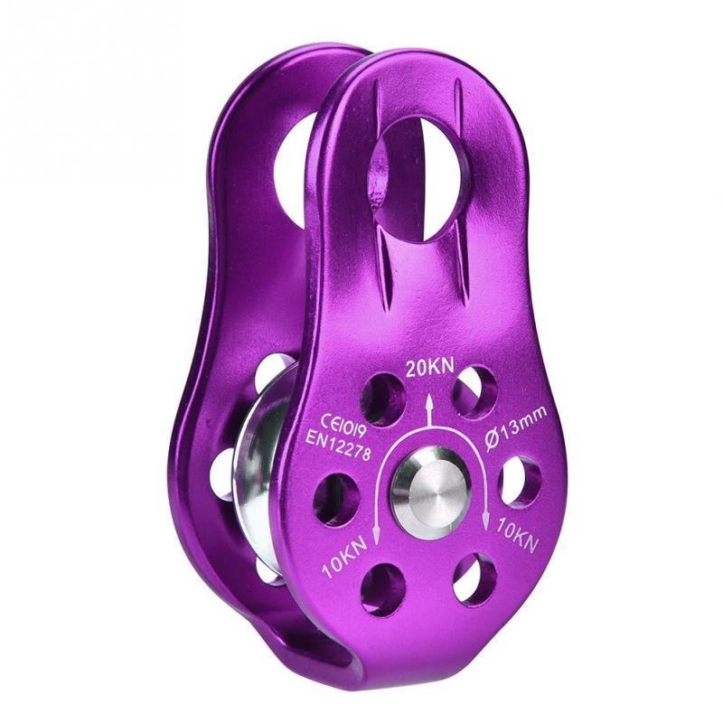 M32 Aluminium Alloy Heavy Duty Single Swivel Single Pulley Block Durable for Climbing Hauling Transporting for Climbing Safety Equipment M32 Aluminium Alloy Heavy Duty Single Swivel Single Pulley Block Durable for Climbing Hauling Transporting for Climbing Safety Equipment