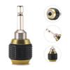 50mm Keyless Drill Chuck Screwdriver Impact Driver Adaptor 1/4'' Hexagonal Shank Quick Coupling Convertor Adapter Power Tools