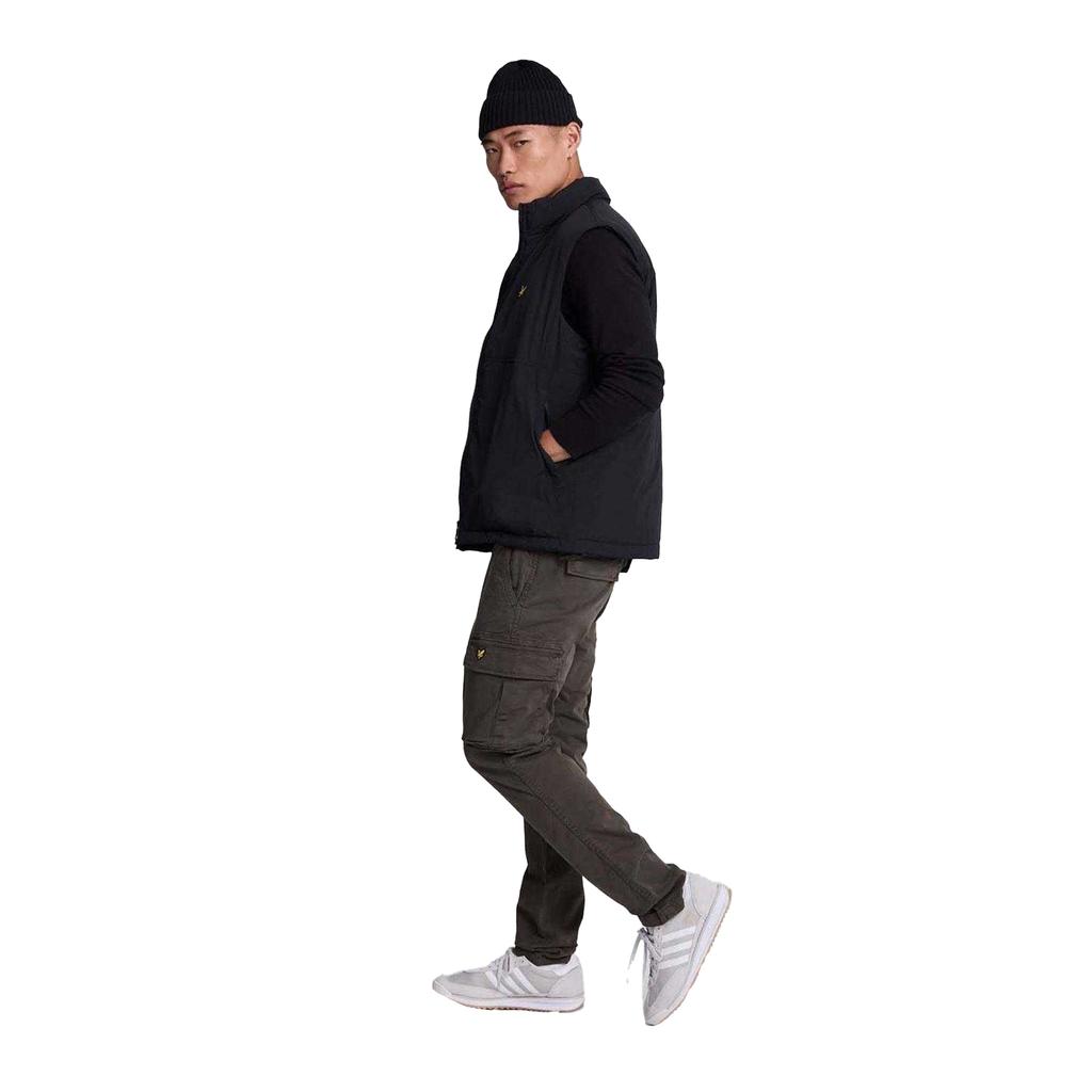 Lyle & Scott Mens Embroidered Logo Cargo Trousers