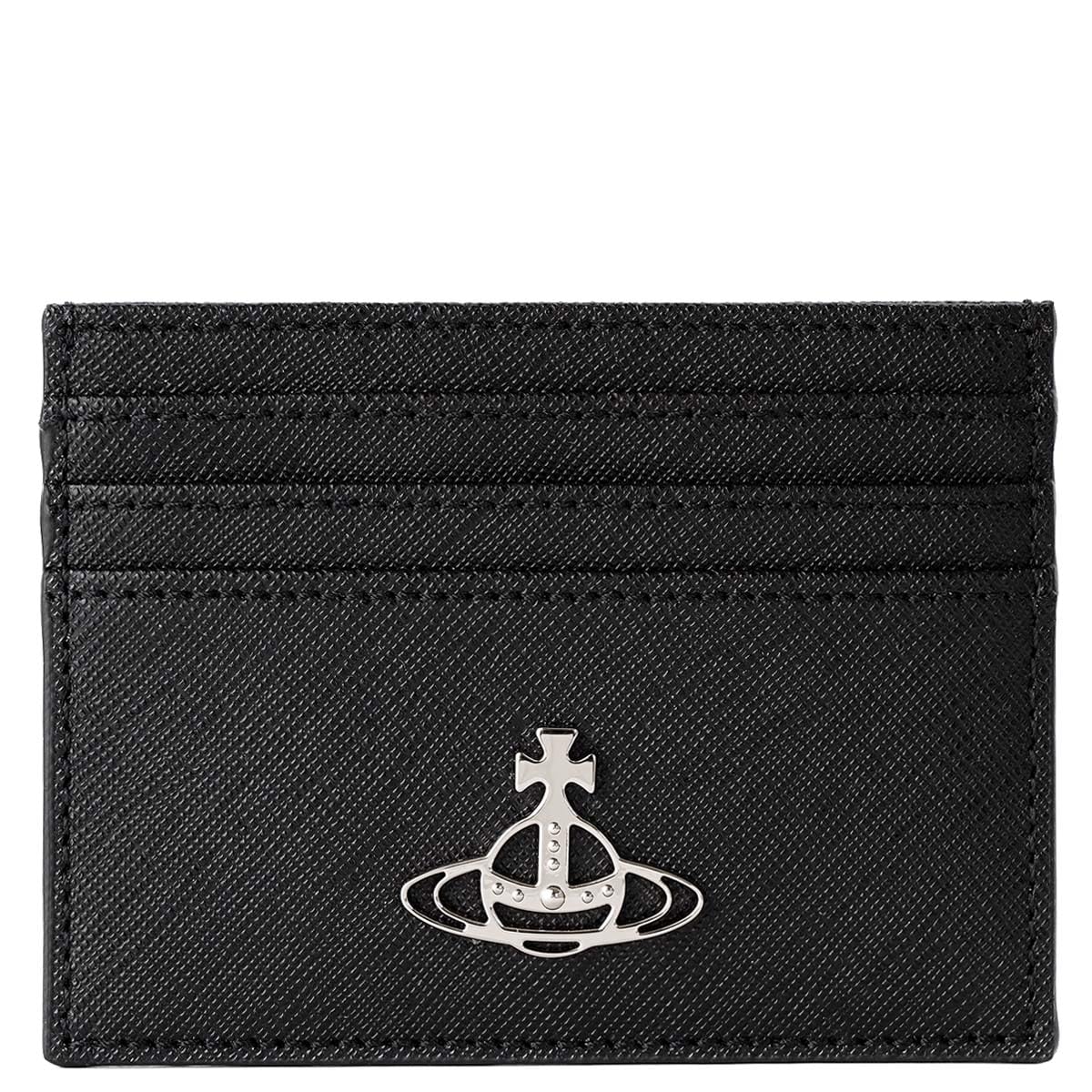 

Vivienne Westwood SAFFIANO CARD HOLDER Black (51120004 L001N) - Women s & Men s - (N402) [Used]
