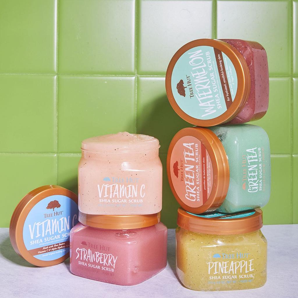 Shea Sugar Body Scrub 510g 2-Piece Set
