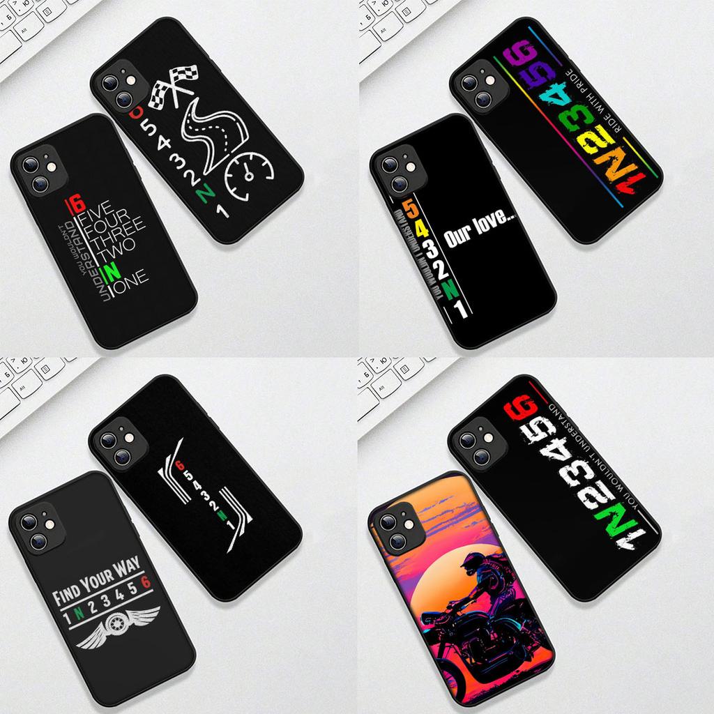 Cover for Samsung Galaxy S20 S22 S21 FE Ultra Plus A07 A17 A15 A16 A25 A57 A37 Phone Case Motor 1N23456 Motorcycle Motorbike