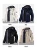 Herren Winter Plus Samt Verdickte Kapuzenjacke für Outdoor-Sport & Freizeit