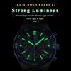 POEDAGAR Top Luxury Man Wristwatch Date Waterproof Luminous Chronograph Watch for Men Stainless Steel Quartz Watches Reloj