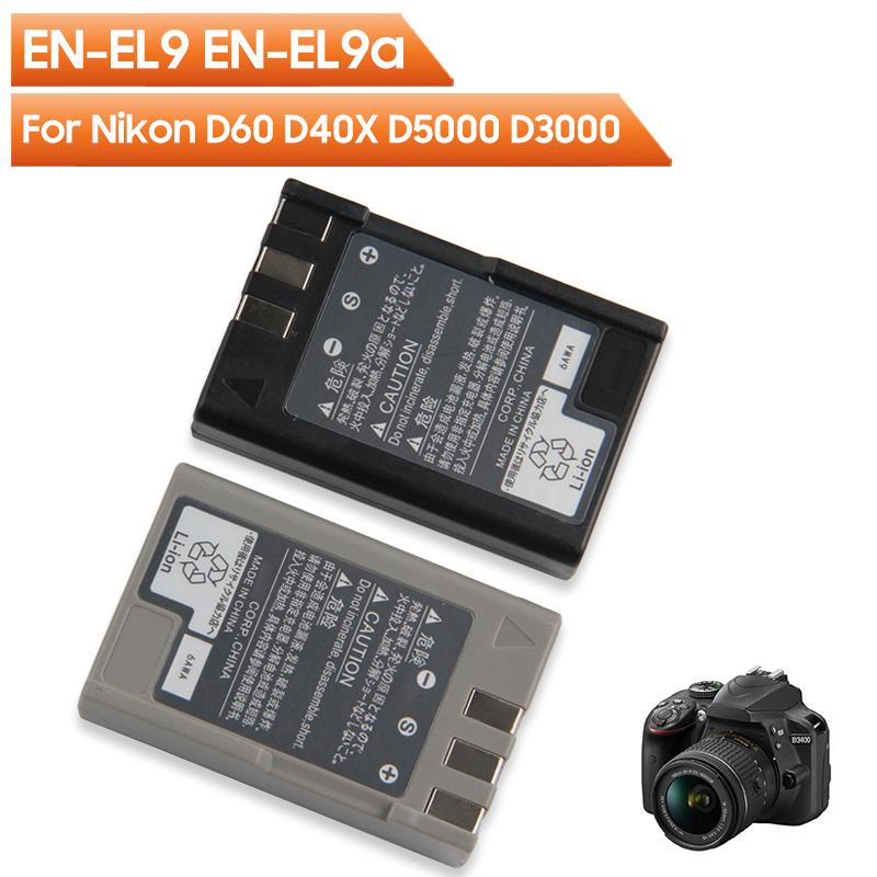 EN-EL9 EN-EL9A Replacement Camera Battery For Nikon D60 D40X D5000 D3000