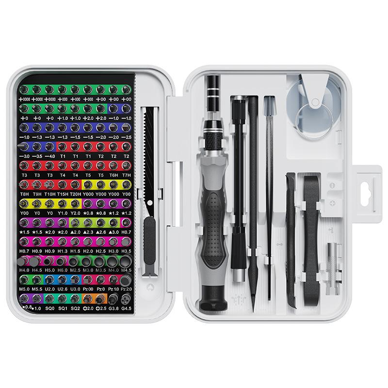 132 in 1 Precision Screwdriver Set Professional Hand Tool Kit Magnetic Torx Phillips Bits for iPhone Xiaomi Watch Camera Drone