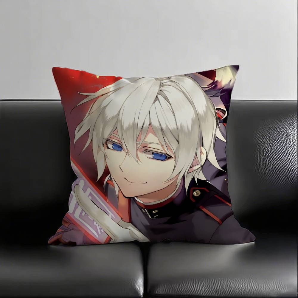 

1 шт. Аниме NO.6 Наволочка Модная Квадратная Наволочка Спальня Диван Комната Инс Украшение Досуг 16x16Inch
