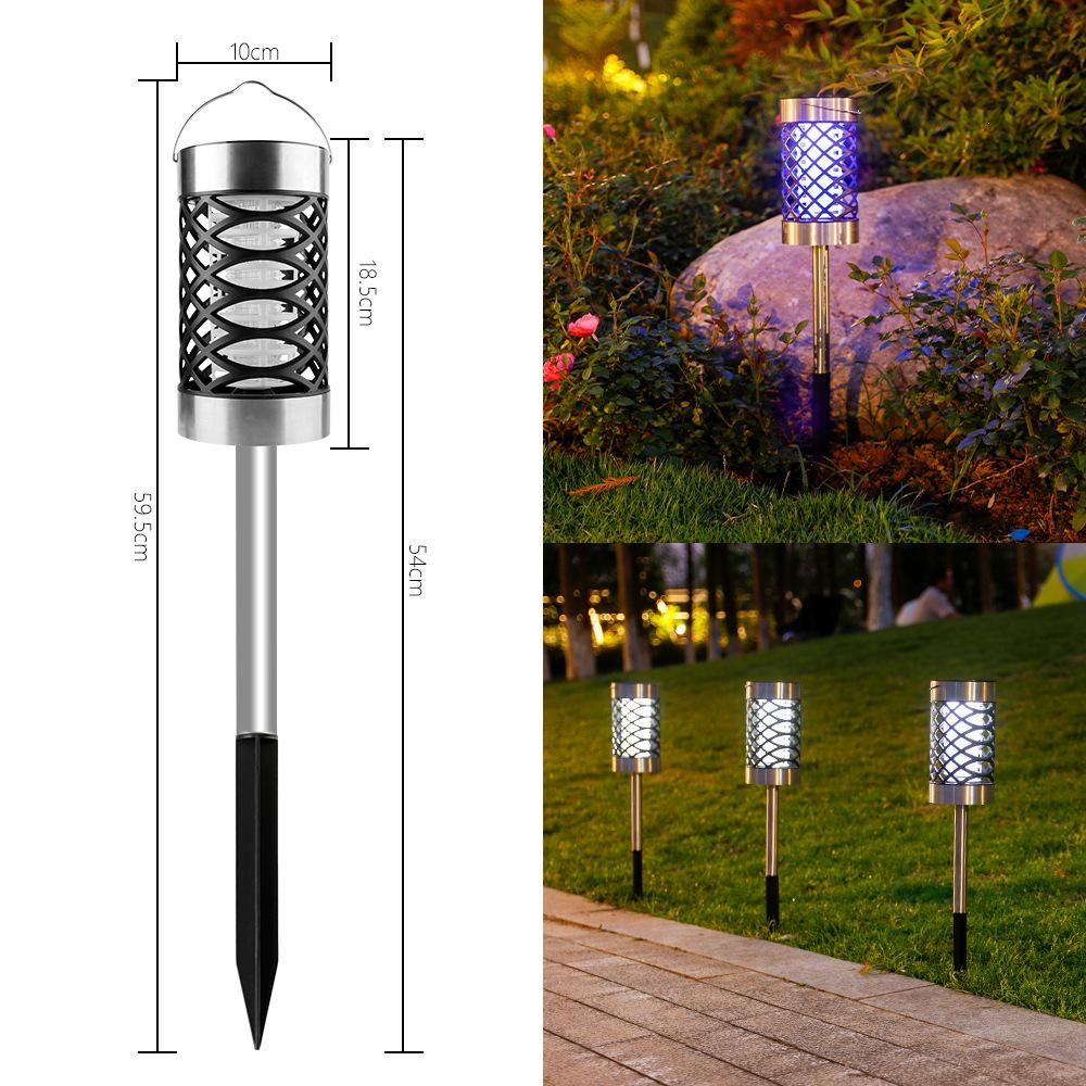 Waterproof Solar Mosquito Killer Lamp for Outdoor Use - Garden, Lawn, Courtyard, Park Insect & Fly Repellent