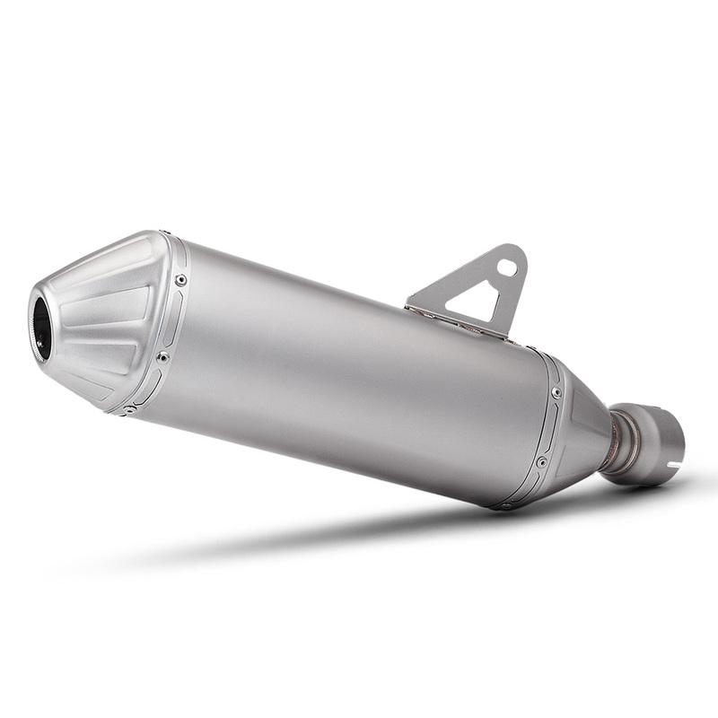 For 800X motorcycle exhaust system modified with stainless steel escape muffler with DB killer for KOVE 800X/800X Rally