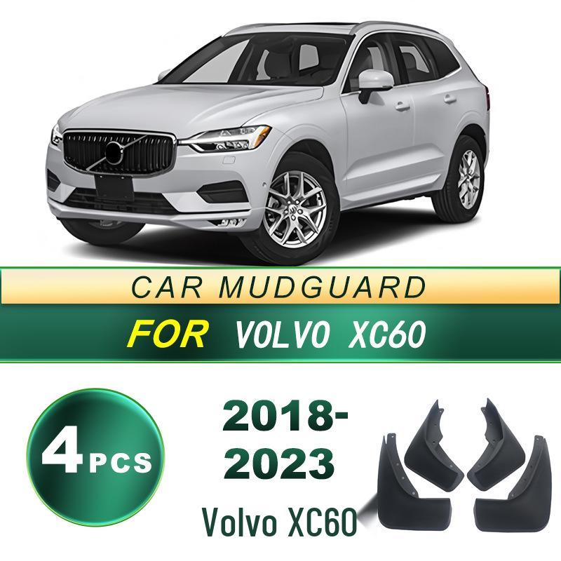 Volvo XC60 18-23 Model Soft Rubber Mud Flaps - No Drilling Needed