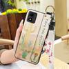 Soft Case Back Cover Phone Case For TCL 305i Shockproof Durable Ring Wrist Strap Phone Holder Anti-knock Oil Painting