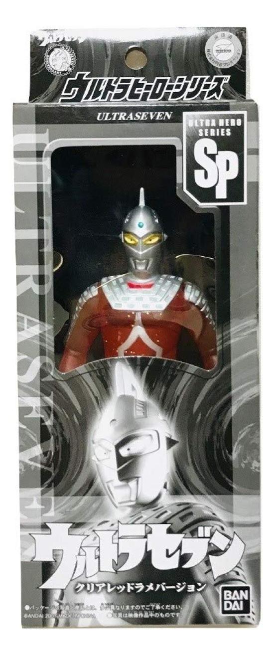 

Bandai Ultra Hero Series SP Ultra Seven Clear Red Lame Version