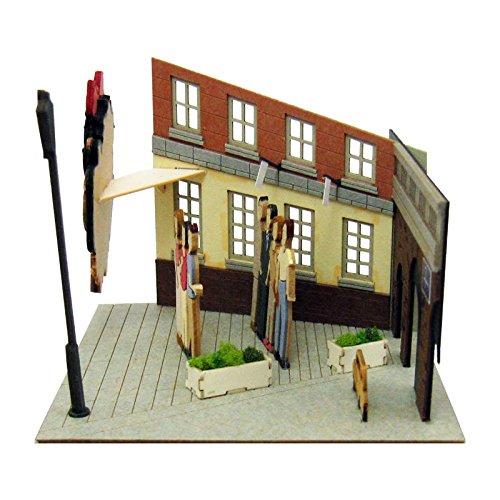 Sankei Studio Ghibli Mini Kiki's Delivery Service Kiki Arriving in Koriko Non-Scale Paper Craft MP07-82