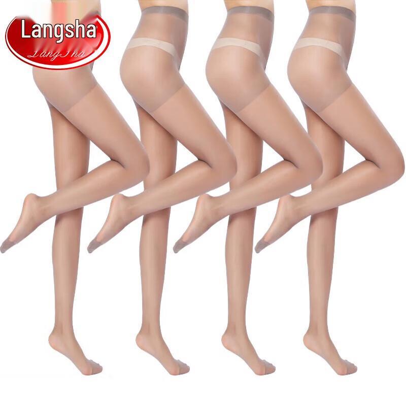 LANSWE Damen Ultra-Dünne Formende Strumpfhose (6 Pack)
