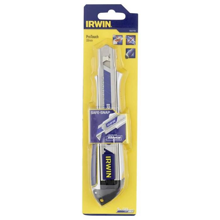 Nůž - irwin - protouch 18 mm - čepel bi-metalová - rukojeť pro touch