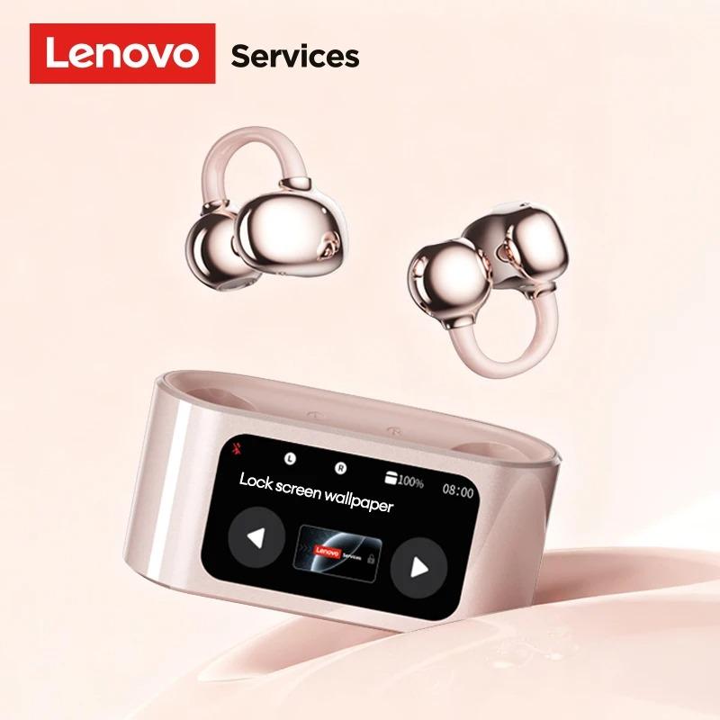 

Оригінальні навушники Lenovo RS105 OWS з завушним кріпленням, сенсорним екраном, РК-дисплеєм, повнокольоровим смарт-екраном, керуванням, бездротові навушники, Bluetooth 6.0 золотий