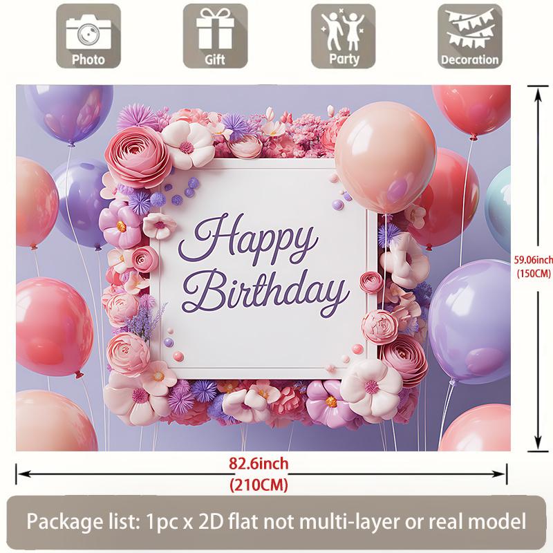 1pc Photography Party Banner - Party Supplies