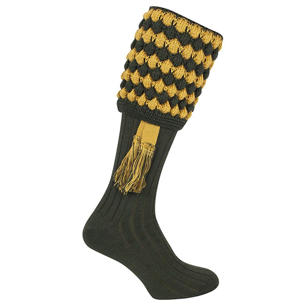 Jack Pyke Unisex Adult Pebble Shooting Socks with Garters