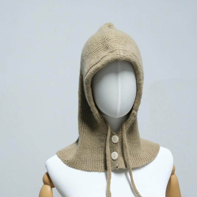 

Универсальная шапка-ушанка и шарф: Теплый, Утепленный, Ветрозащитный Пуловер с Полной Защитой Лица для Зимней Велоезды One Size