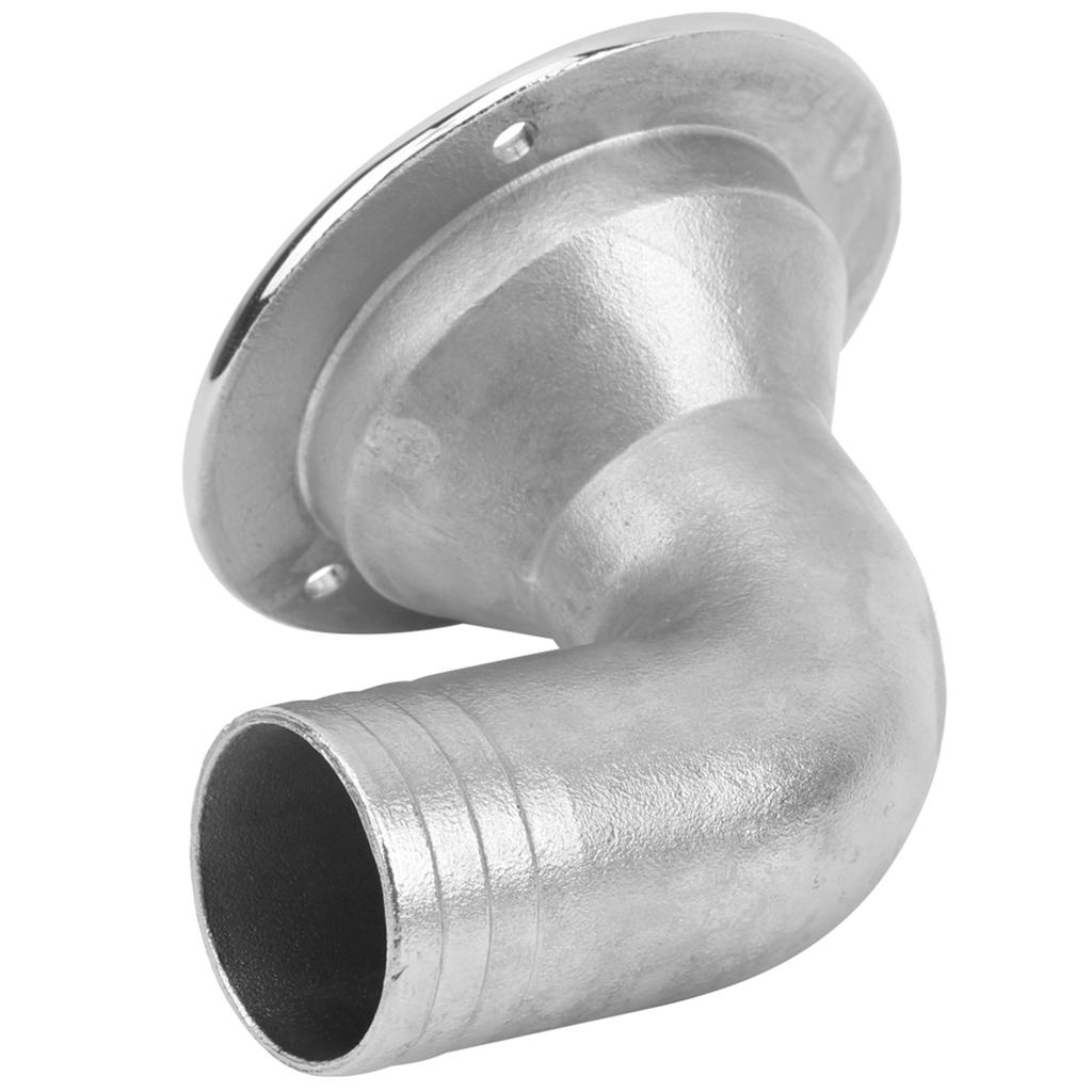 Boat Floor Drain 316 Stainless Steel Marine 90 Degree Boat Floor Deck Water Drain
