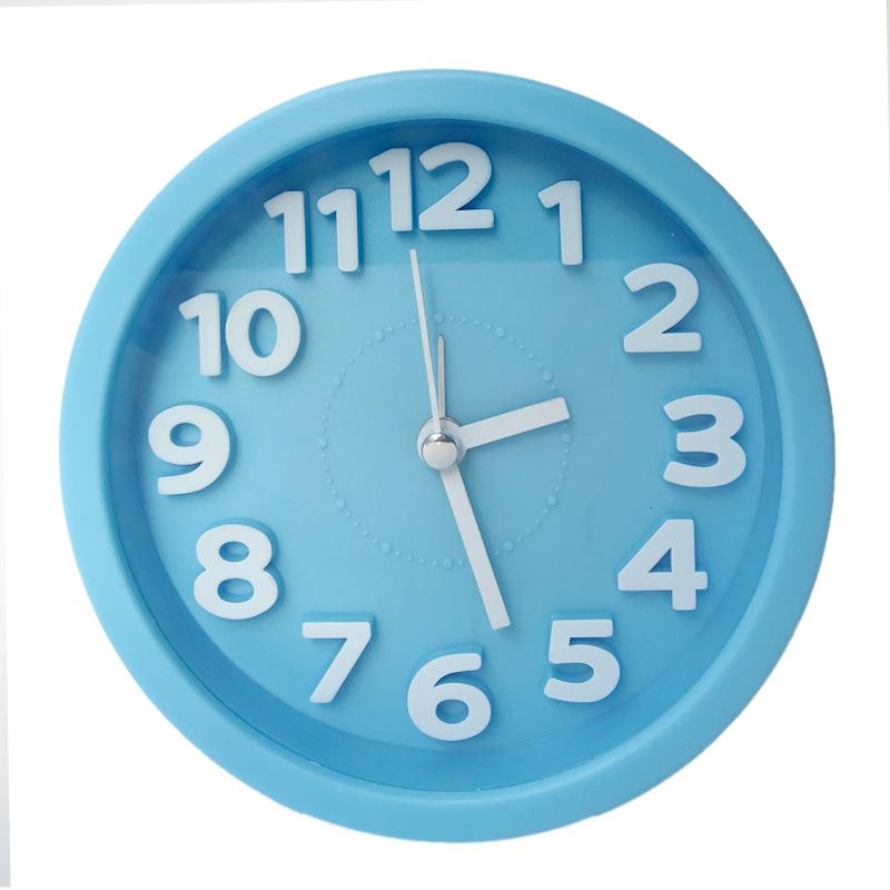 3D Digital Silent Alarm Clock for Children and Students