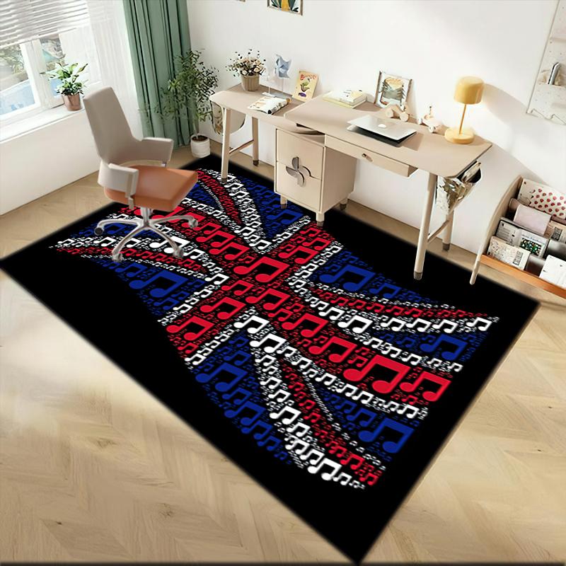 1pc British flag Carpet Rug for Living Room Bedroom Home Sofa Decoration,Kids play Non-slip Floor Mat