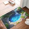3D Cave Hole Doormat Anti-Slip Entrance Kitchen Bath Door Floor Mat Garden Rug Carpet Footpad