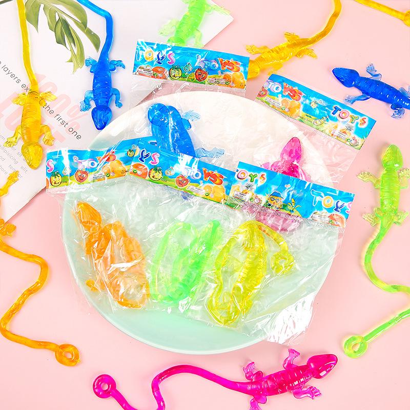Sticky Gecko Wall Climbing Toy - Stress Relief and Prank Toy for Kids