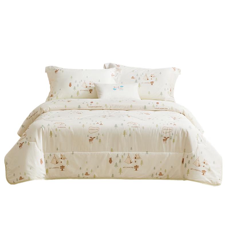 Детское одеяло Luolai 50% соевое волокно и хлопок 120x150cm (fits 0.9m bed)