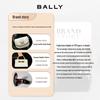Bally Men's Striped Backpack