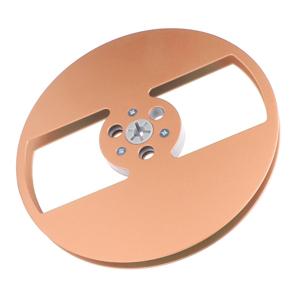 Bobina de Fita Vazia de 14 Polegadas 7 Polegadas Bobina Universal de Liga de Alumínio Open Reel Recolhedora com 2 Furos para