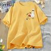 Funny Goose Nurse TShirt Silly Goose Graphic T Shirts Casual Cotton Short Sleeve Tshirt Women Clothing Harajuku Loose Nurse Day