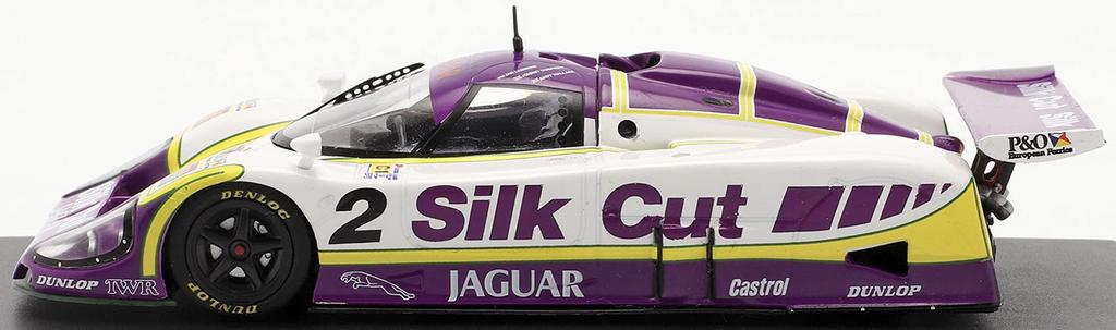 IXO Jaguar Miniature Car 1/43 Jaguar XJR-9 V12 7.0L Team TOM WALKINNSHAW Racing Le Mans 24 Hours 1988 No.2 Winner J.DUMFRIES - J.LAMMERS