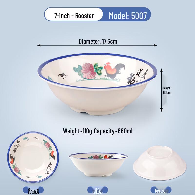 Многоцелевая обеденная миска SMVP из меламина