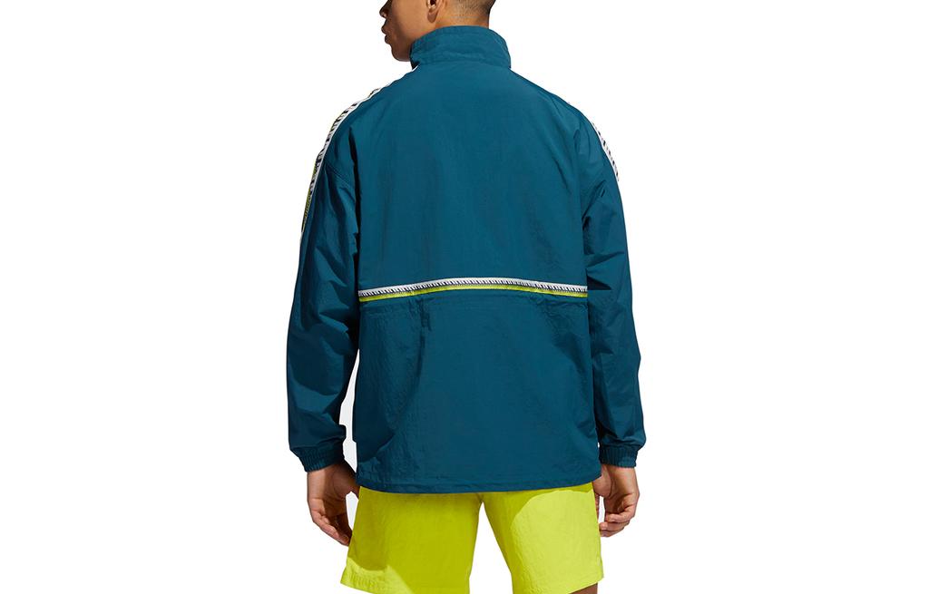 Adidas Originals Jackets Men's Water Duck Green Stand Collar Moderate Other GN3894