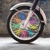 Spoke Skins Spoke Covers Trim Wrap Cover Decoration Protector Pipe for Motocross Bicycle Bike