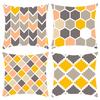 New Pillowcase Geometric Letter Printing Pillowcase Square Print Pillowcase Home Sofa