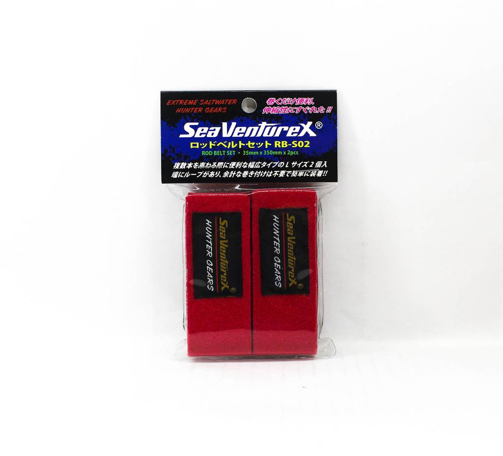 Sea VentureX RB-S02 Rutenhalter 2-teilig Größe L Rot (0705)