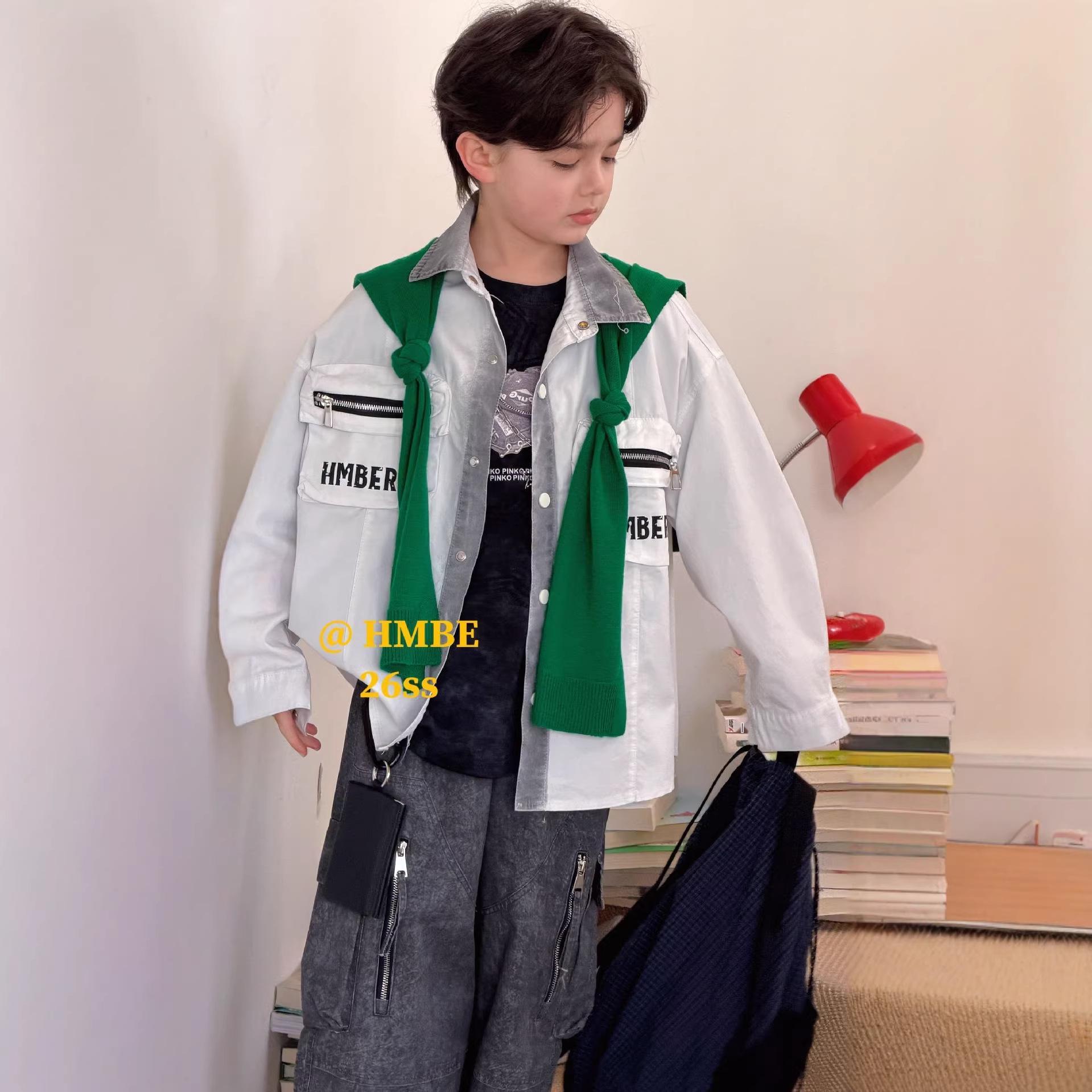 

Hip Hop Kids Streetwear Set - Trendy Boys Performance Outfit 160 cm