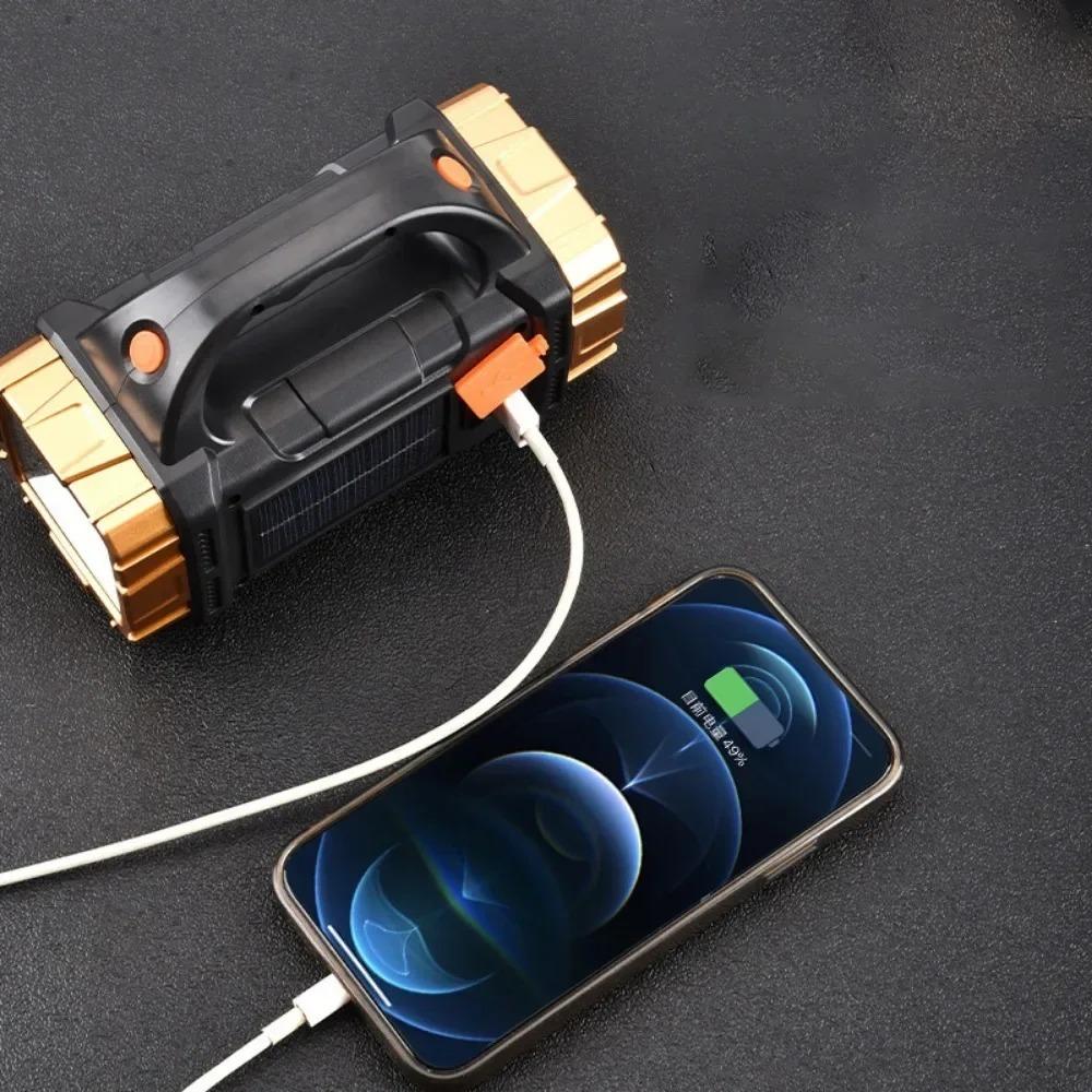 Portable Searchlight, Waterproof, Multiple Lighting Modes, High Power Rechargeable LED Flashlight Led Flashlight