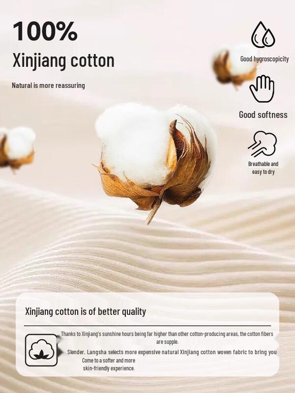 LANGSHA Men's 100% Cotton Thermal Undershirt