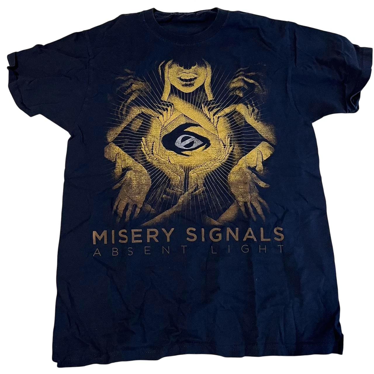VTG Misery Signals Band T Shirt All Size Heavy Cotton Black TR867 XL