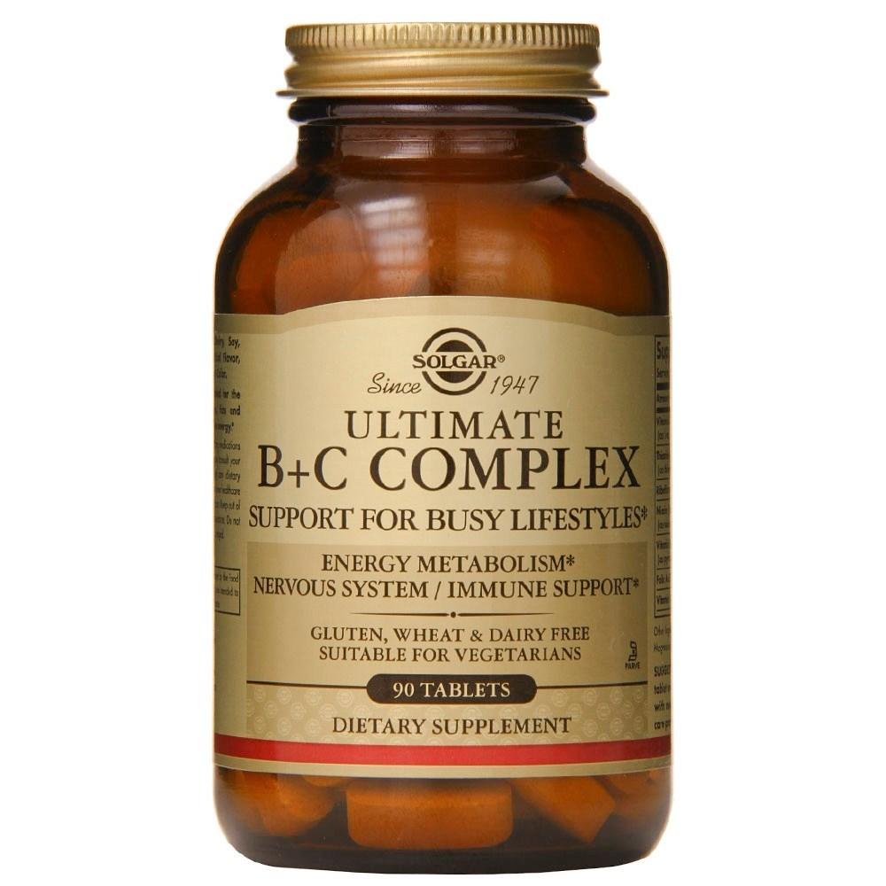 Solgar Ultimate B + C Complex Tablets 90 Tablets 1 pcs