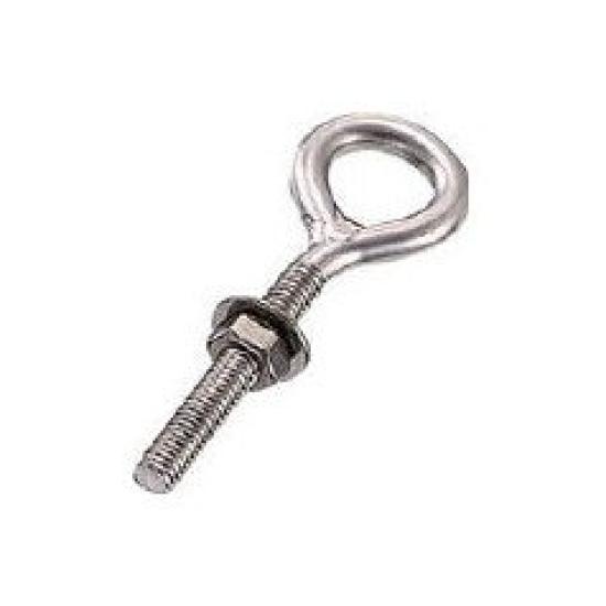 

TRUSCO Рым-болт с длинным ушком из нержавеющей стали x Диаметр отверстия 29 x 1 Болт, Сталь, 10.5 M12, Штука, TIB-12ML