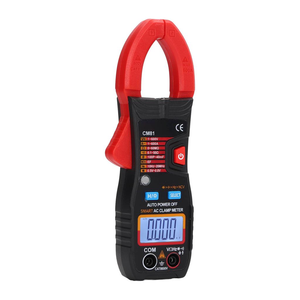 Digital Clamp Meter Multifunctional AC DC Ammeter Smart Auto Ranging Multimeter 1V?600V