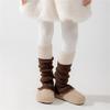 Children's Sweet Leg Warmer Cosy Knitting Fabric Breathable & Stackable for Baby Girls 3 to 13 Year Socks Sleeve