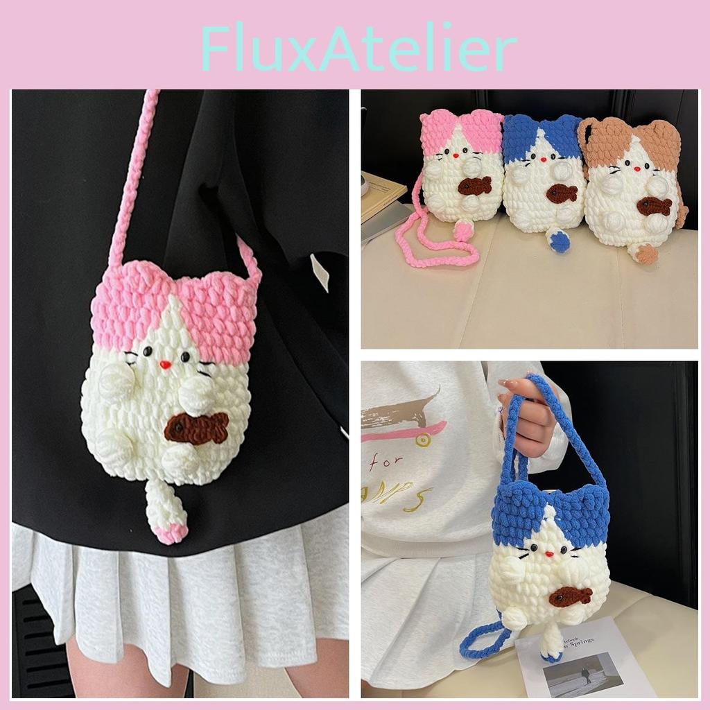 Style Girl Sweet Woolen Crossbody Bag With Lightweight Design For Use Daily