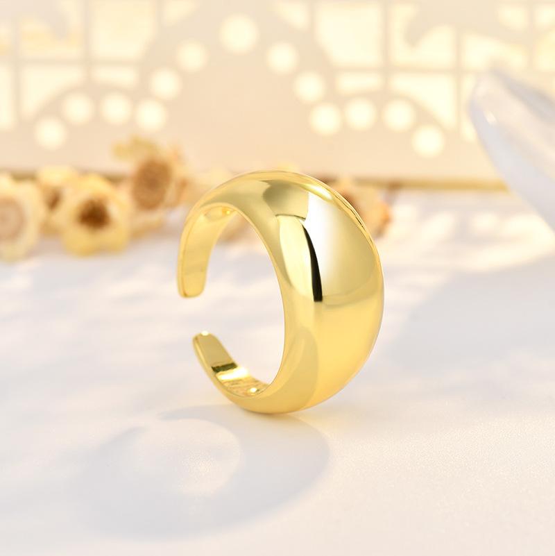 European and American Open Ring for Women Ins Trend Fashion Cold Style Exaggerated Simplicity